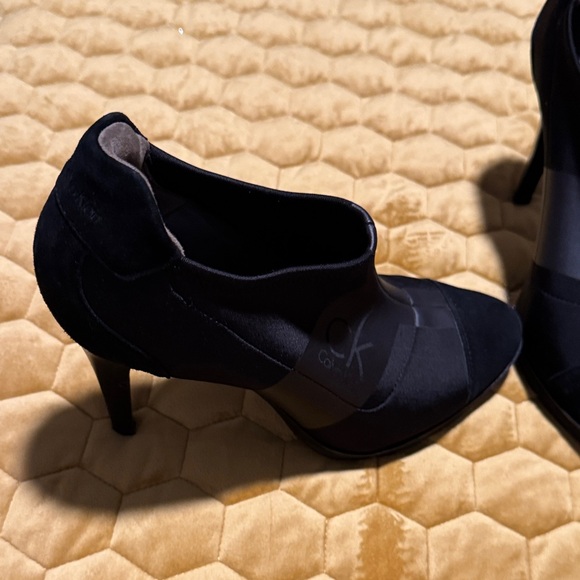 Calvin Klein Sleek Black Heels - Picture 4 of 9